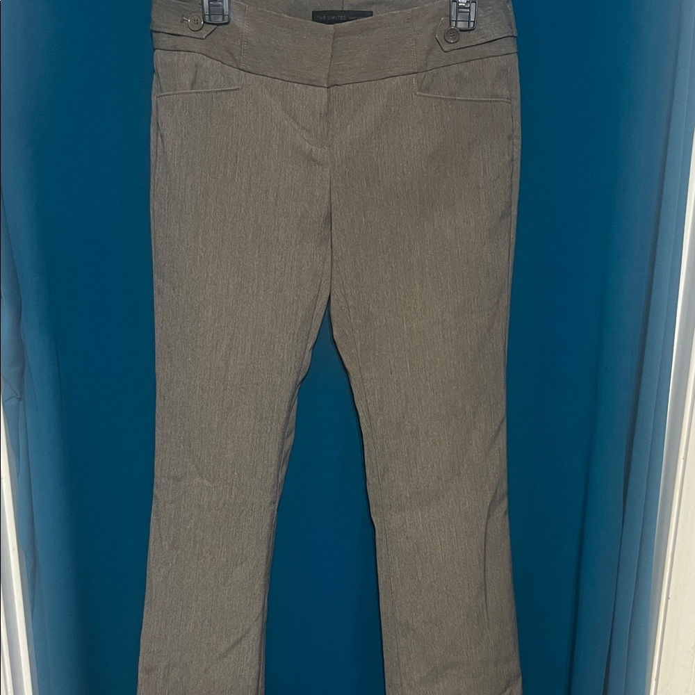 The Limited Gray Straight Leg Pants